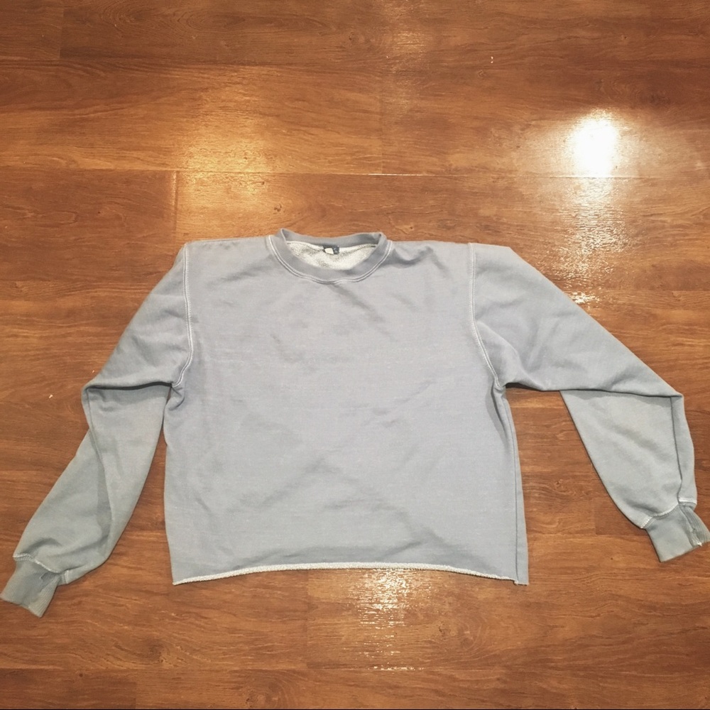 Light Blue Brandy Crewneck Sweatshirt